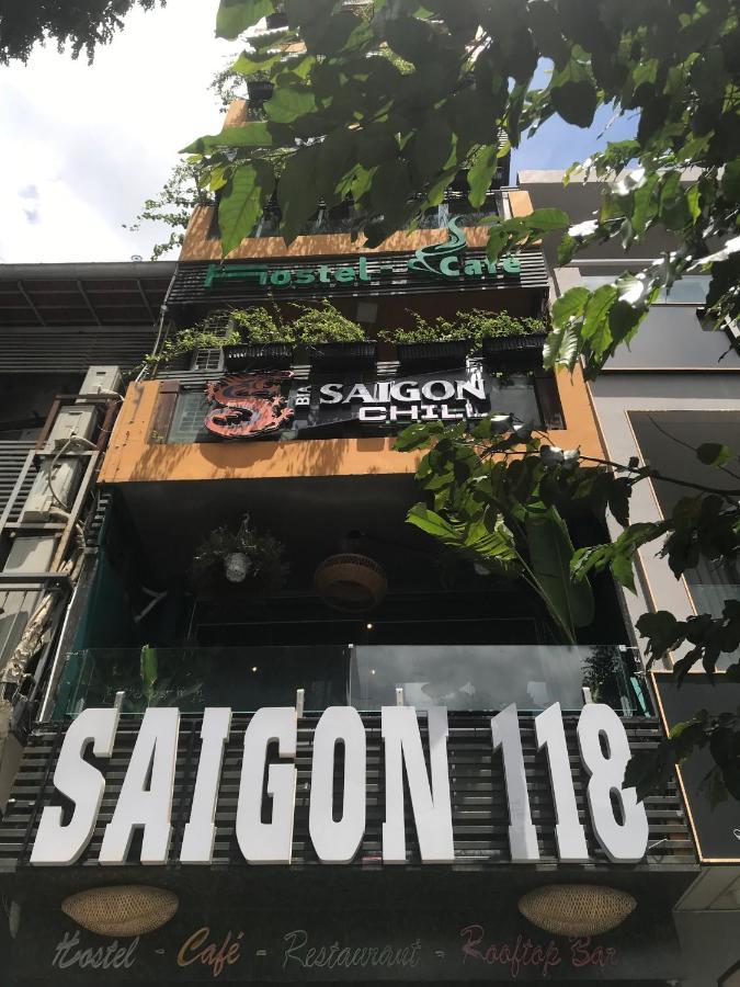 Saigon 118 Hostel&Cafe Ciudad Ho Chi Minh  Exterior foto
